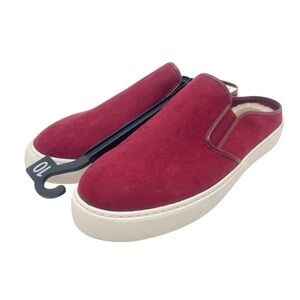 (SH-633) Time and Tru Twin Gore Mule Slip On with Sherpa Lining Sz 10